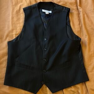 Pronto Uomo Black Formal Vest